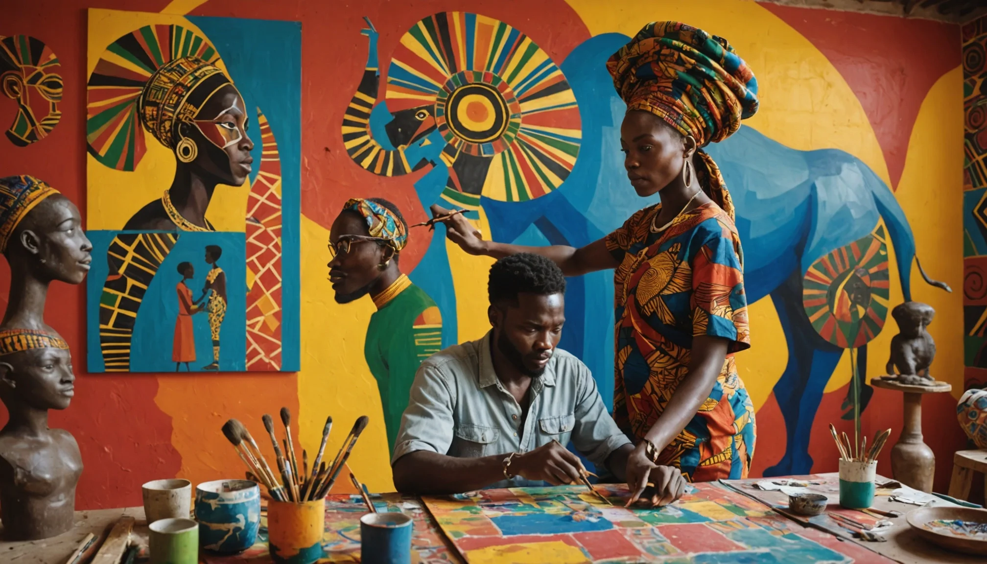 Quand l'Afrique inspire le monde : voyage à travers ses arts en mutation