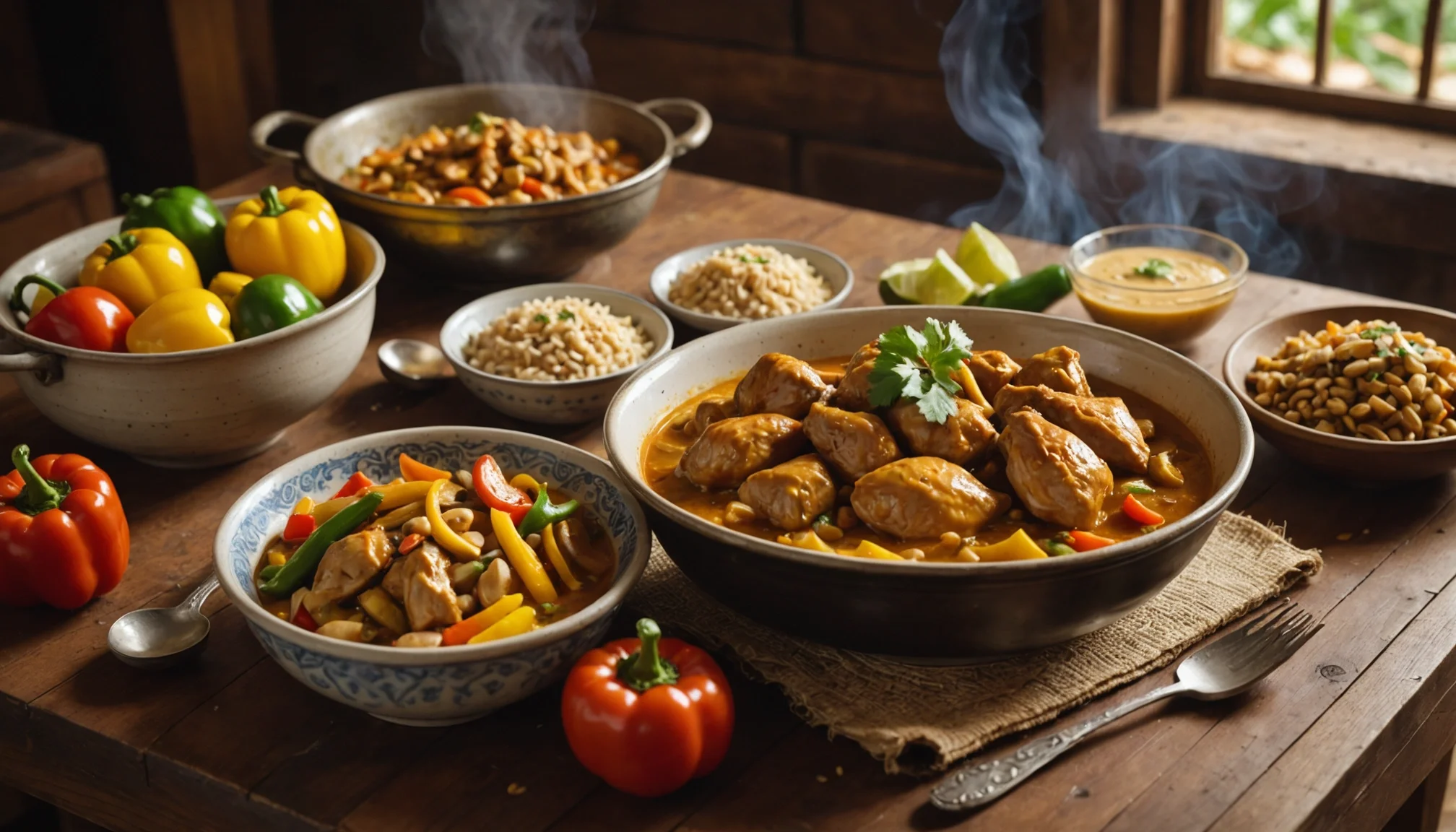 Saveurs africaines : secrets du yassa, mafé et couscous traditionnels