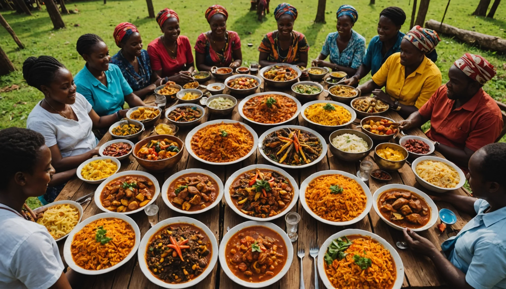 Saveurs épicées d'Afrique: une aventure culinaire éblouissante à partager