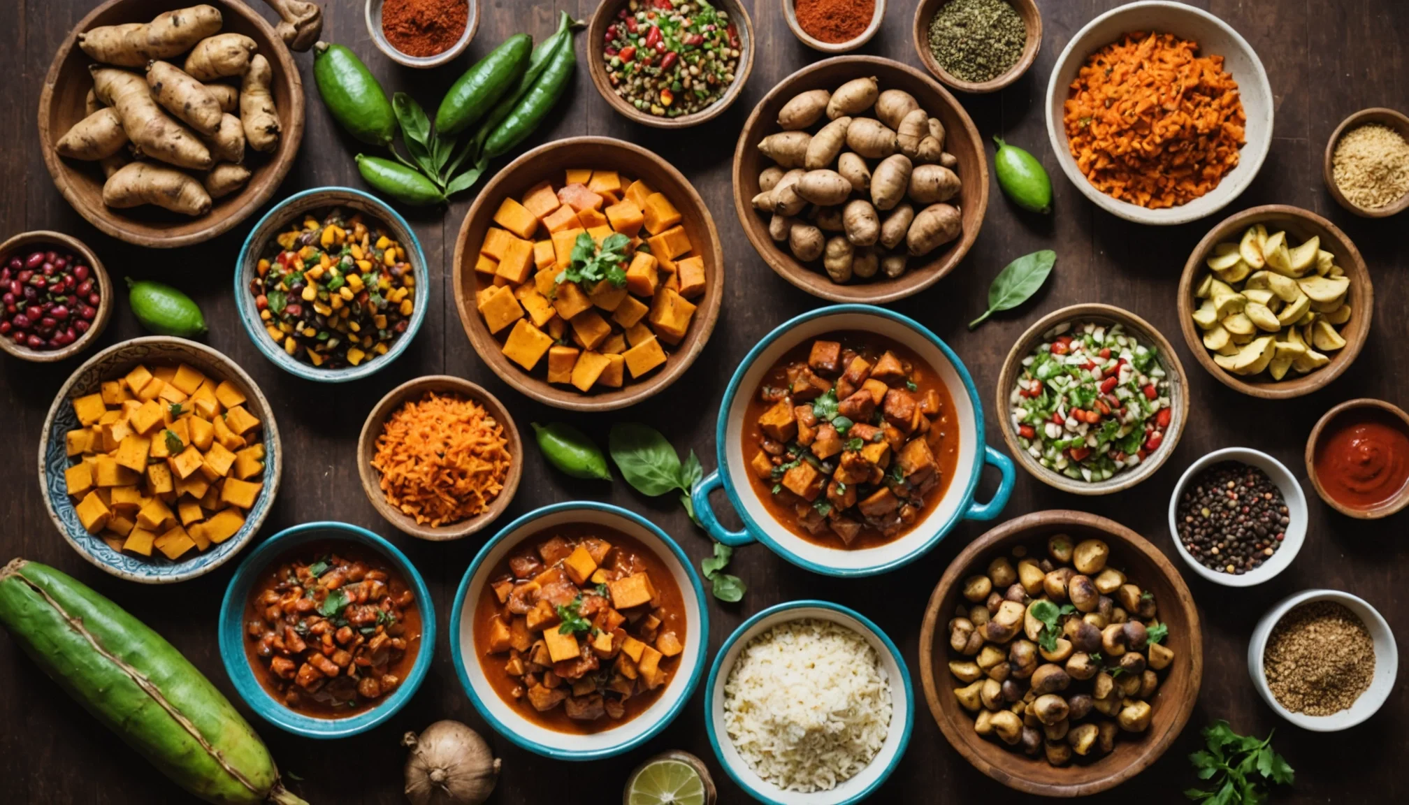 Secrets de la cuisine africaine maison : saveurs authentiques, voyage garanti
