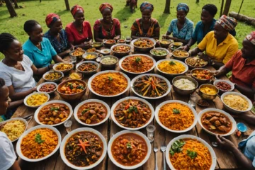 Aliments typiques d'Afrique